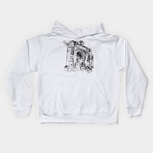 Trevi Fountain, Rome Kids Hoodie